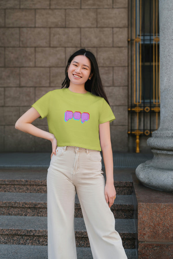 Green Short Top