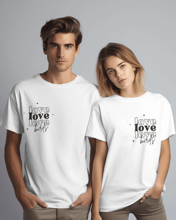 Trending oversized T-shirt for love birds